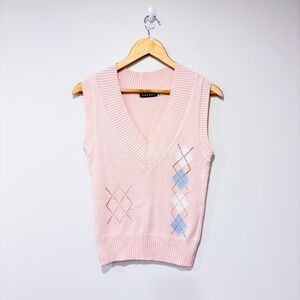COLORI Pink‎ and blue tank top